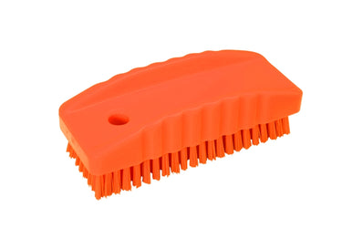 Nail Brush Stiff Polyester Orange